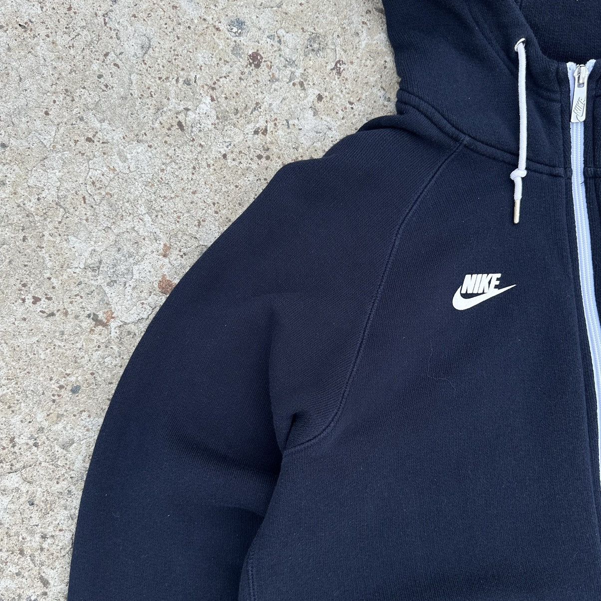 Nike × Vintage Vintage Nike Zip Hoodie England Big Logo Distressed Y2K 00s Size US M / EU 48-50 / 2 - 5 Thumbnail