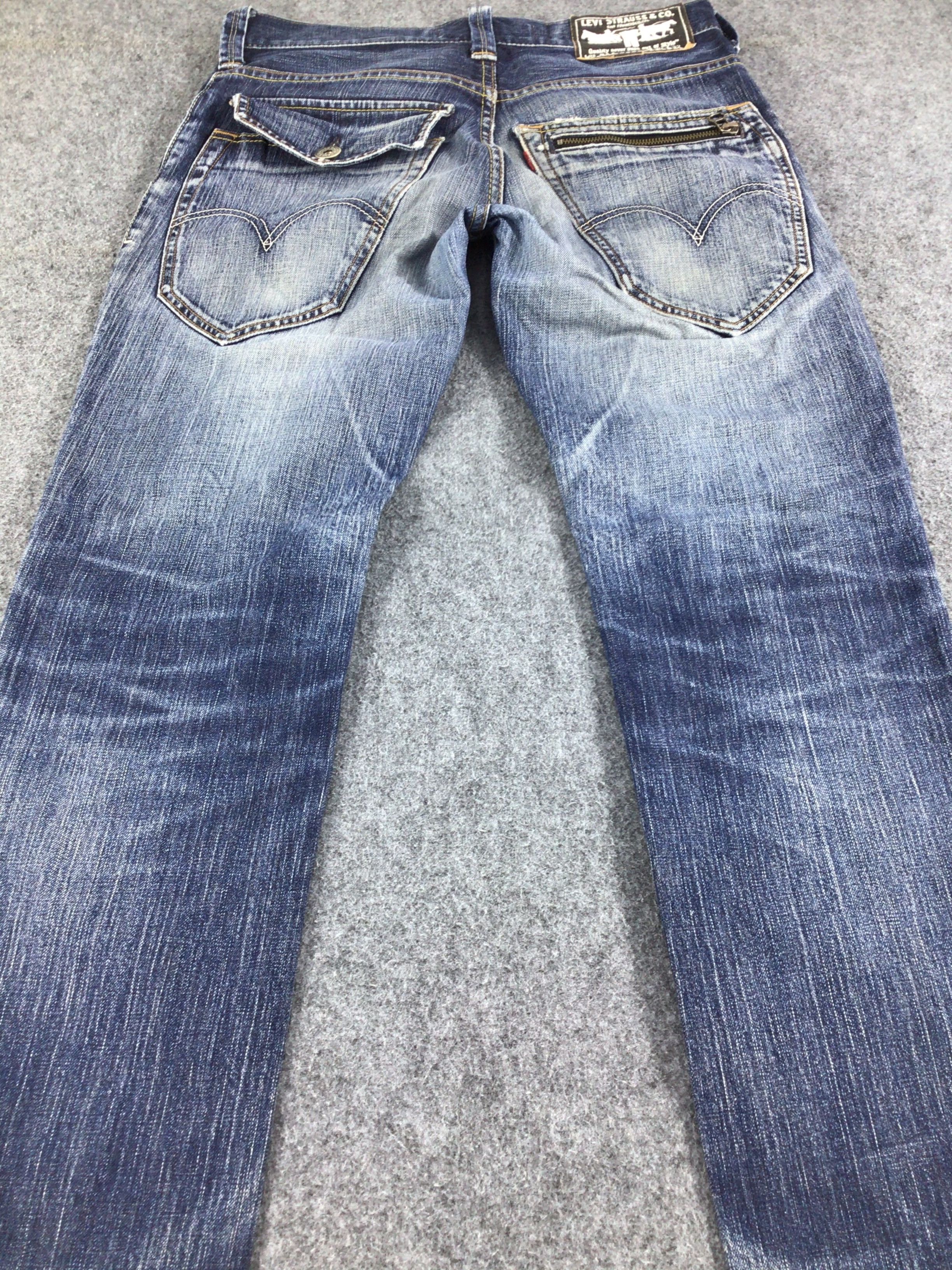 Levi's × Vintage Vintage Distress Levis 511 Jeans-JM475 Size US 31 - 4 Thumbnail