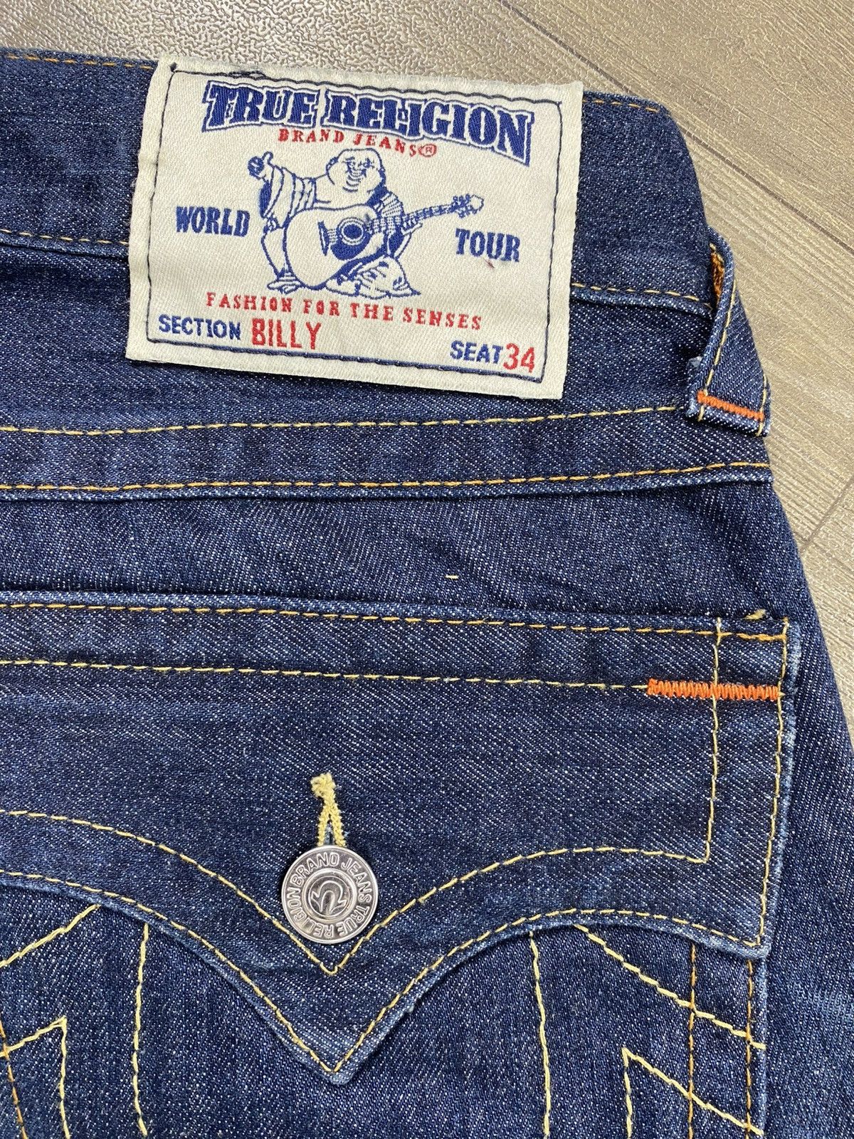True Religion Vintage True Religion Billy Faded Lgb Style Flared Jeans Y2K Size US 30 / EU 46 - 16 Thumbnail