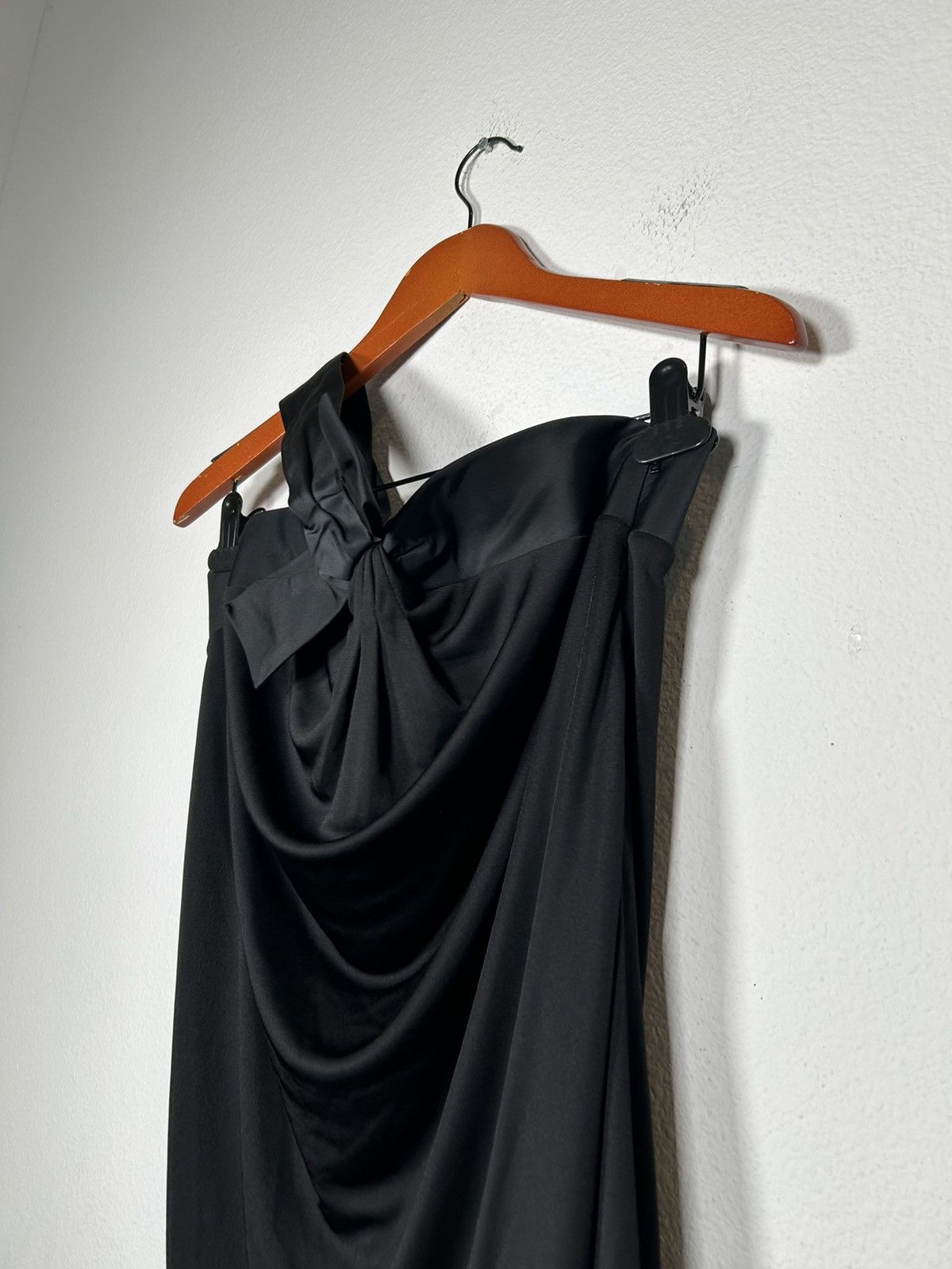 00’s One Shoulder Bow Mini Dress