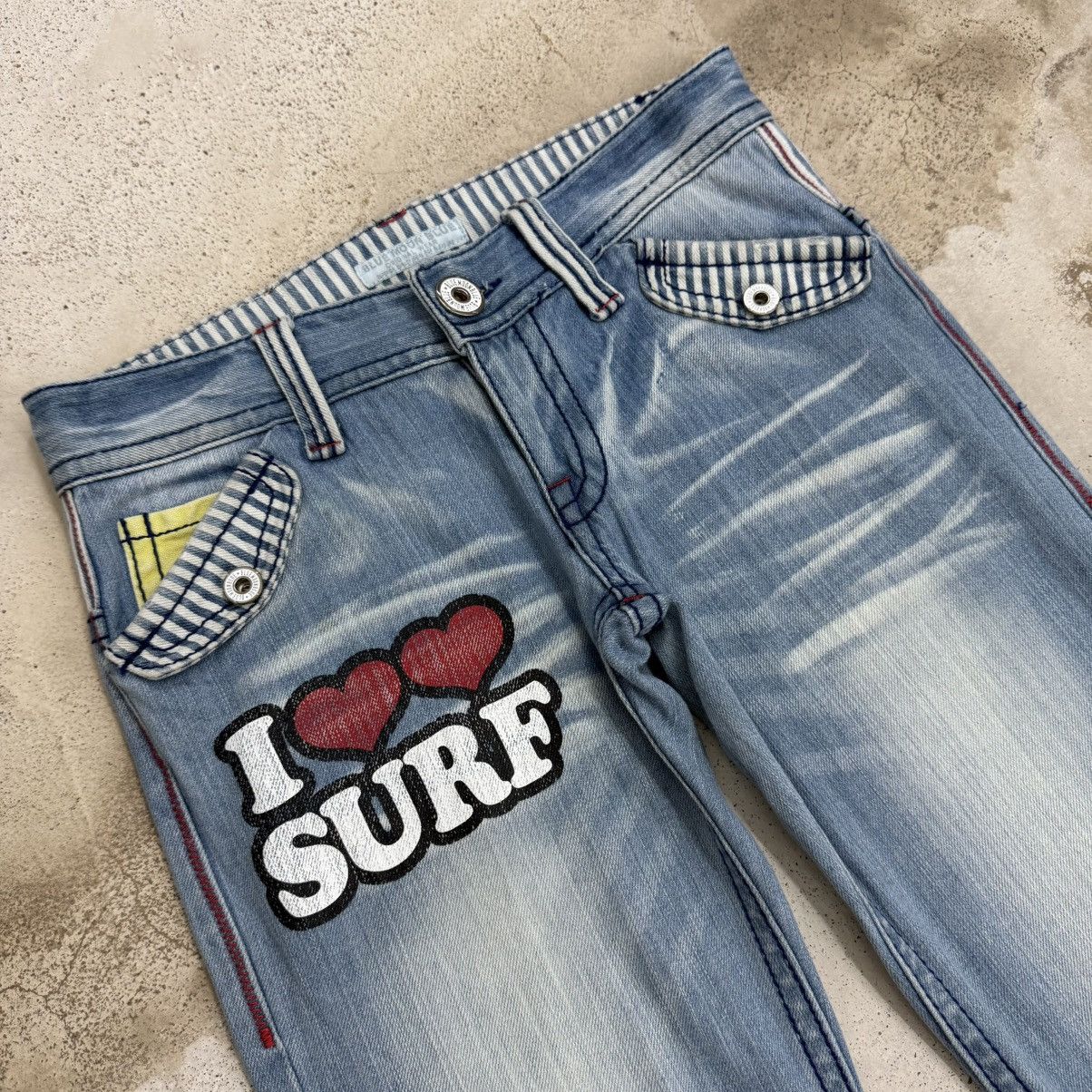 Japanese Brand Blue Moon Bluee Hickory Waist Printed Surfing Clone Devgru Size US 30 / EU 46 - 5 Thumbnail