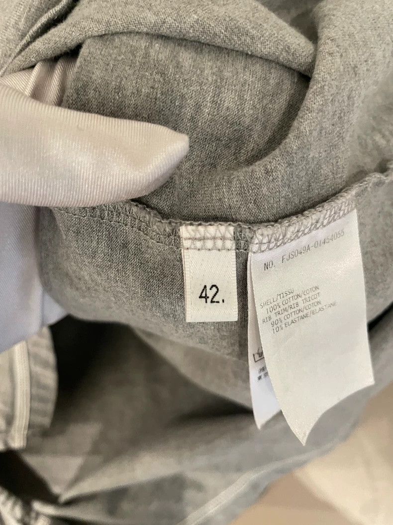 Thom Browne Thom Browne Gray cotton T-shirt Size US XS / EU 42 / 0 - 5 Thumbnail