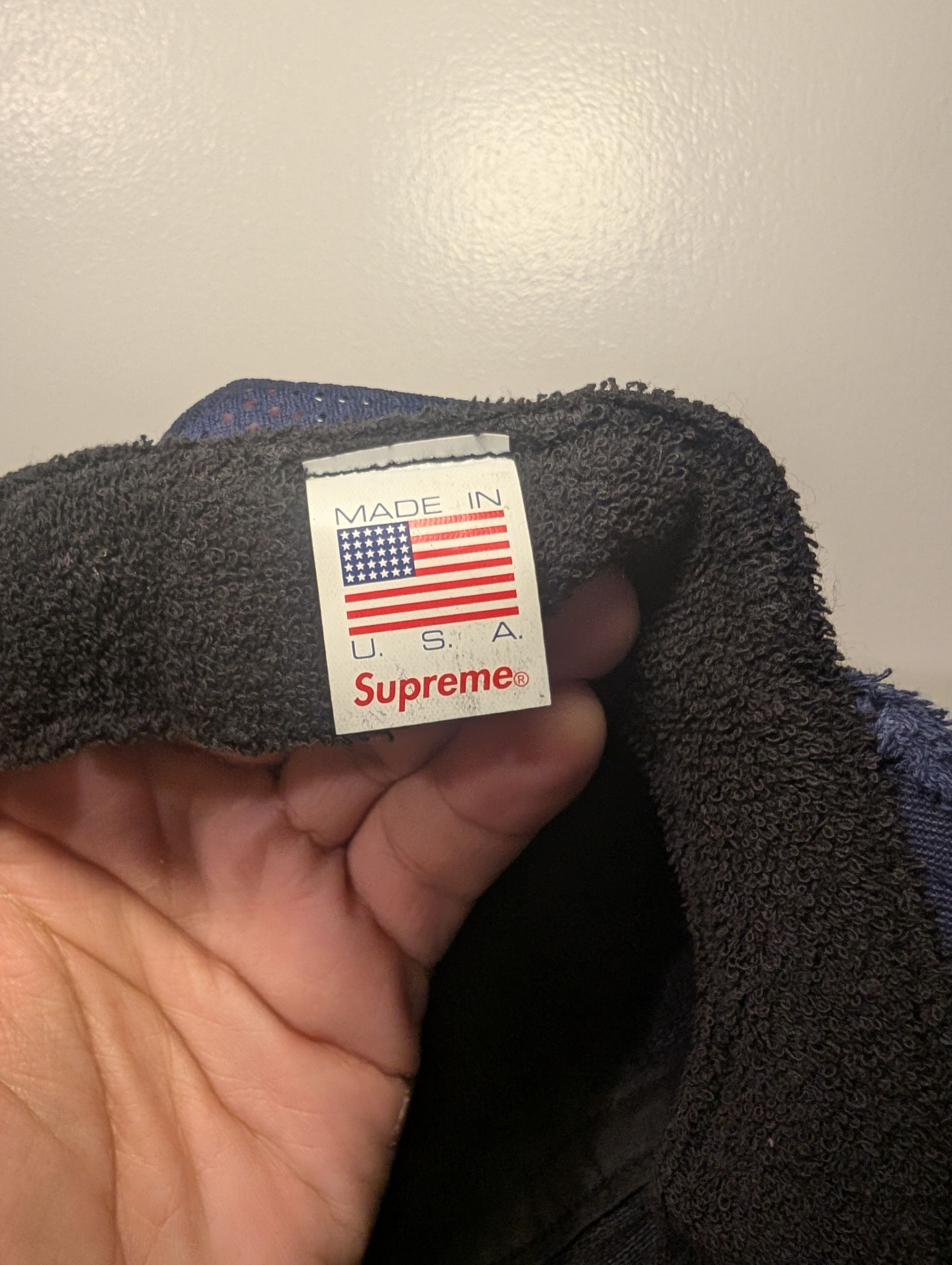 Supreme Supreme Terry Mesh Panel Cap Size ONE SIZE - 5 Thumbnail