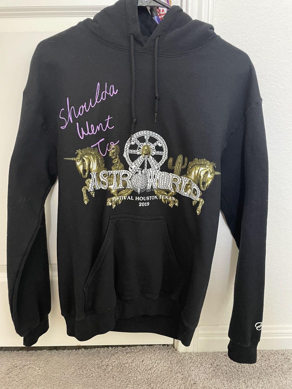 Travis Scott 2019 Astroworld x Eliantte hoodie Size US S / EU 44-46 / 1 - 1 Thumbnail