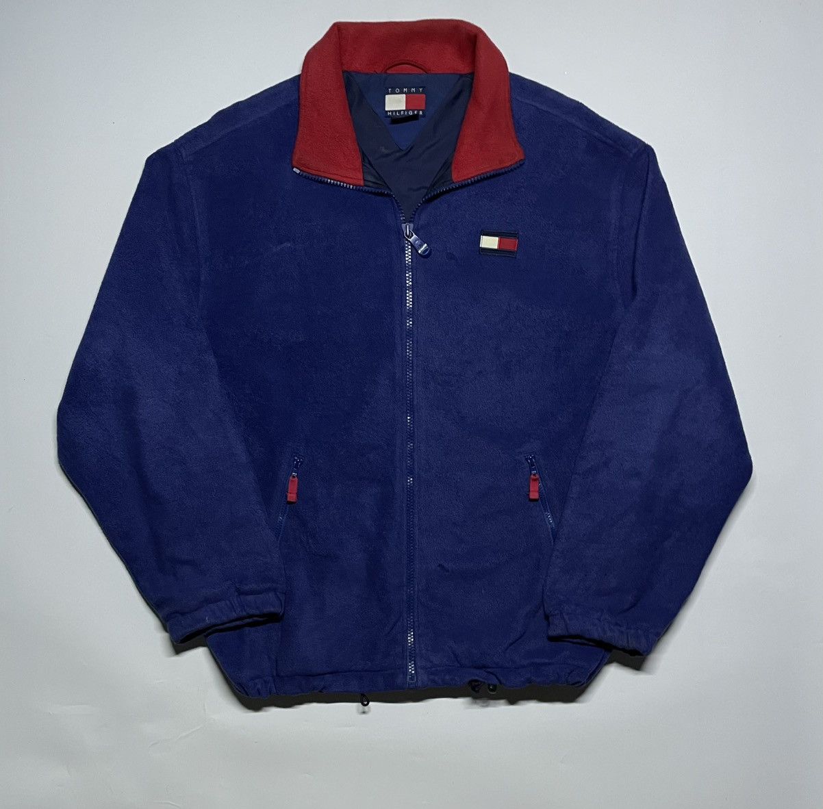 Tommy Hilfiger × Vintage Tommy hilfiger big flag Warm Vintage jacket Size US L / EU 52-54 / 3 - 7 Thumbnail