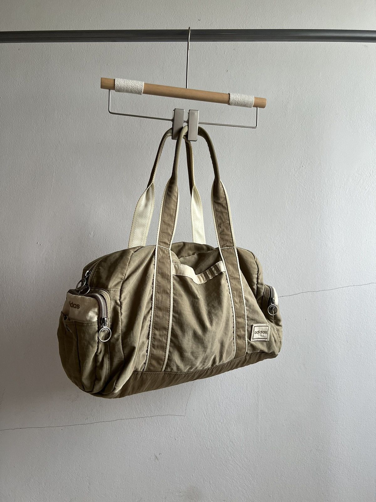 Adidas × Vintage Vintage 90s Adidas Tote/Hand Bag Size ONE SIZE - 1 Thumbnail