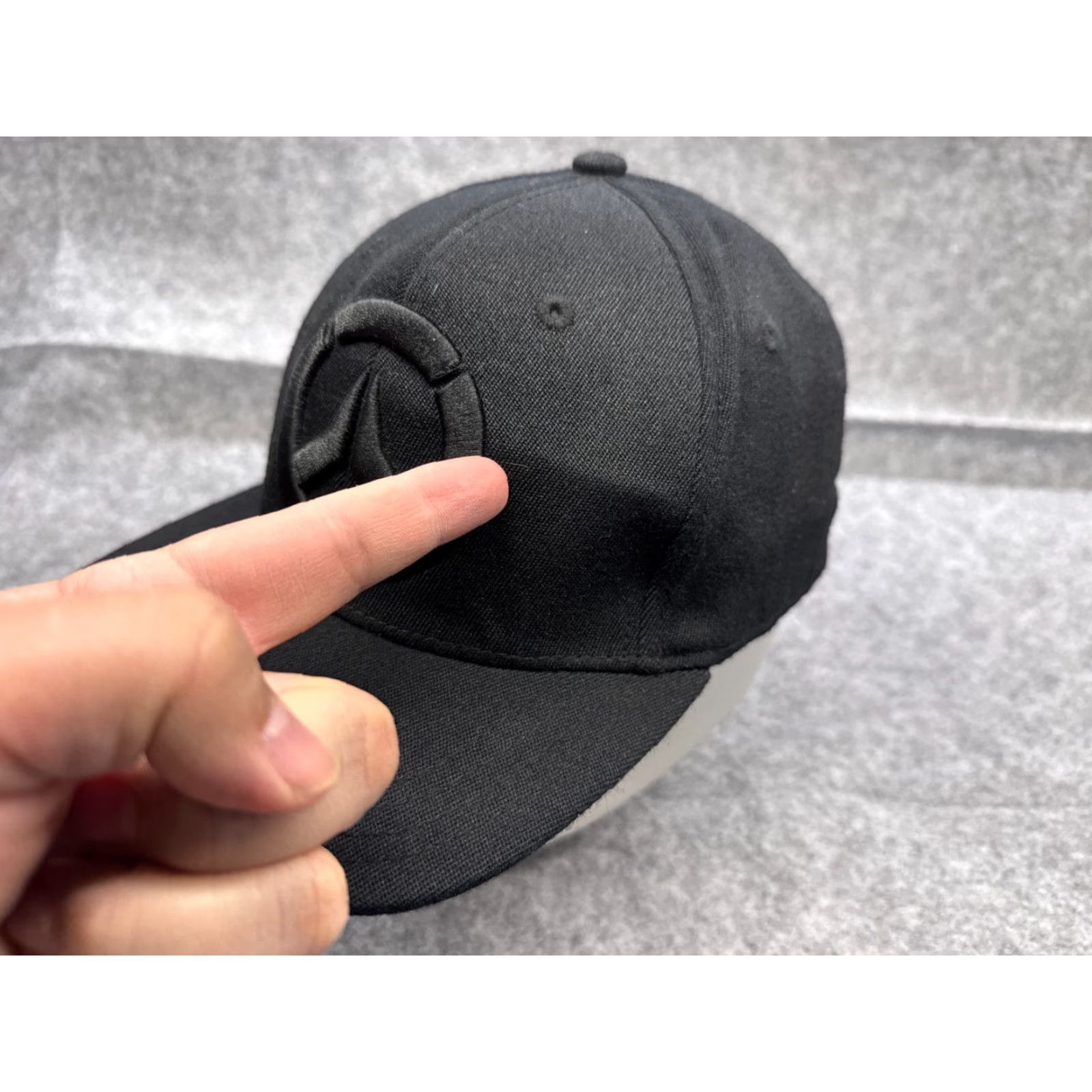 Vintage Jinx Overwatch Hat Cap Fitted Adult One Size Black Wool Blend Baseball Cap Mens Cap- Jinx Blizzard Wool Blend Hat Size ONE SIZE - 3 Thumbnail