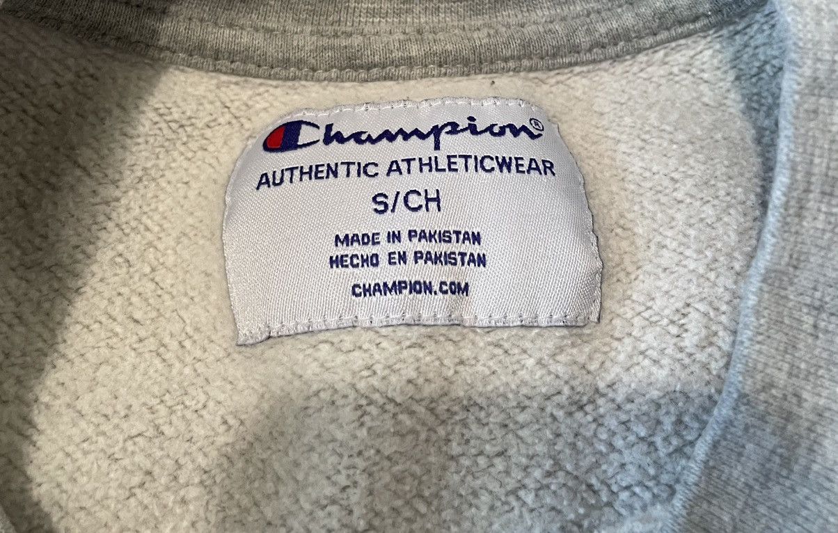 Champion Champion Grey Sweatshirt Long Sleeve Men Size Small Size US S / EU 44-46 / 1 - 2 Thumbnail