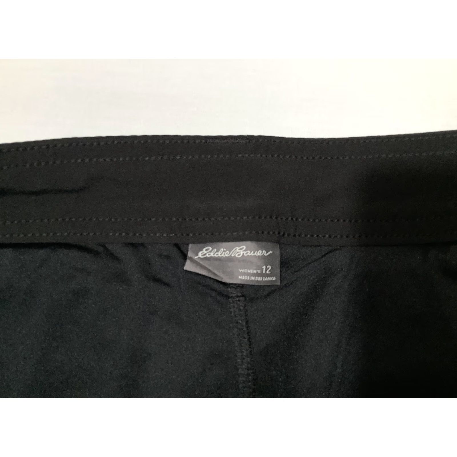 Eddie Bauer Eddie Bauer Adventurer 2.0 Skort Womens 12 Black UPF 50+ Stretch Hiking Outdoor Skirt Short Athletic Casual Travel Mens Womens Girls Boy? Size ONE SIZE - 7 Thumbnail