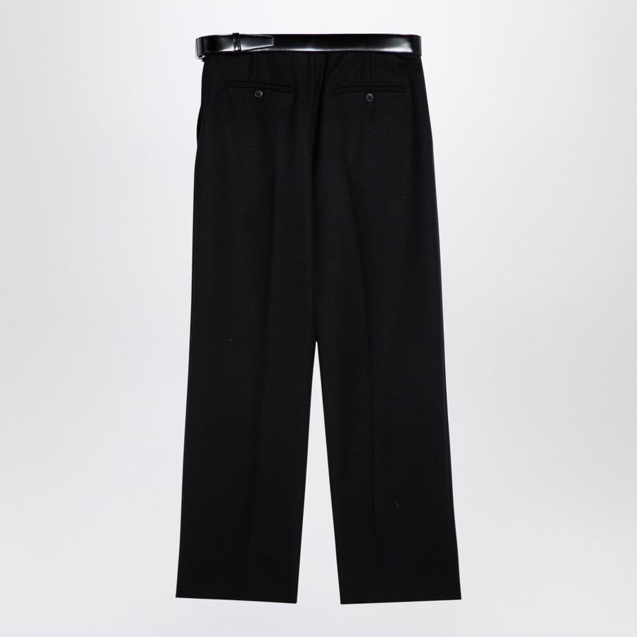 Prada o1d2blof0924 Belt Trousers in Black Size 30" / US 8 / IT 44 - 2 Thumbnail