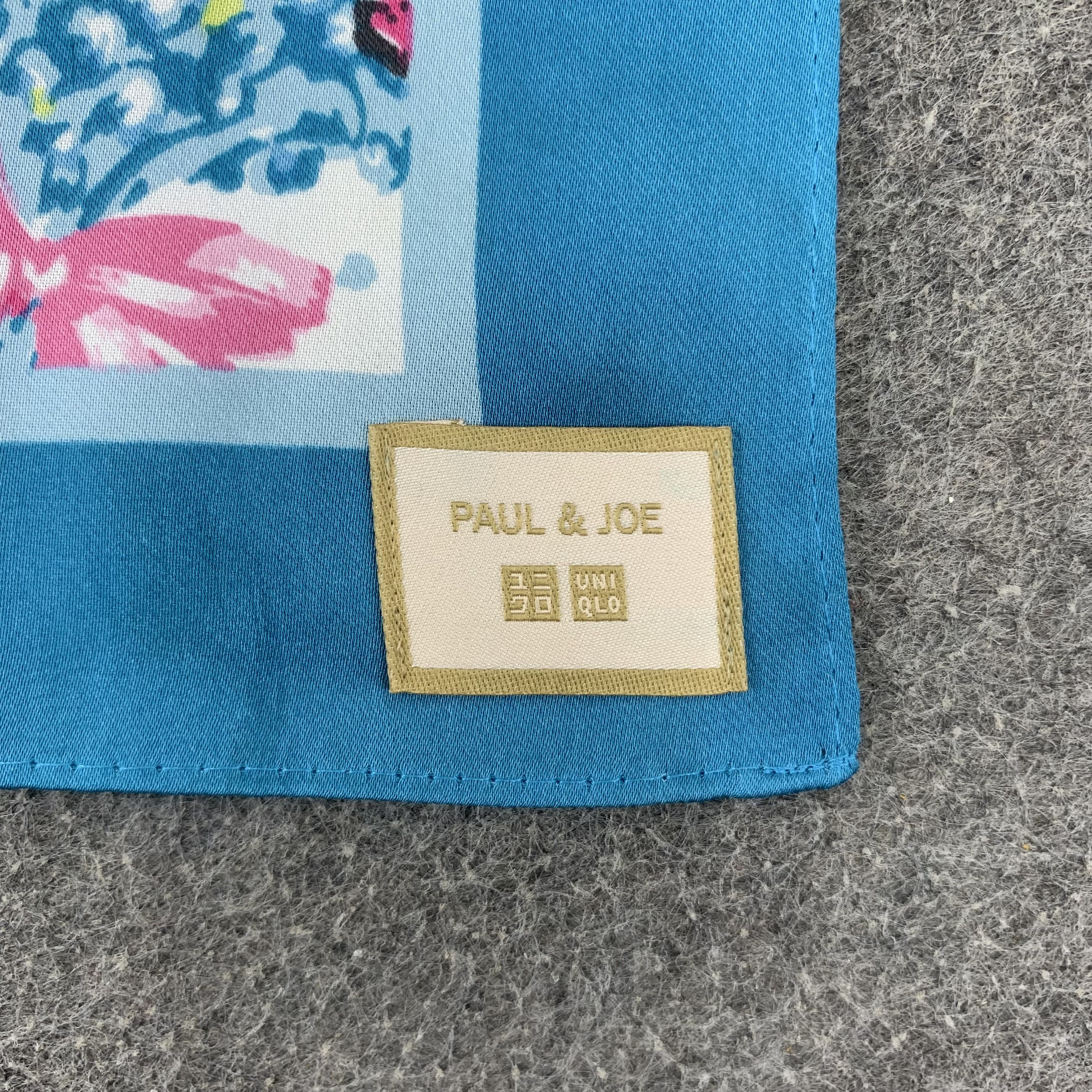 Paul & Joe Uniqlo x Paul & Joe Floral silk scarf Square Foulards A5610 Size ONE SIZE - 4 Thumbnail