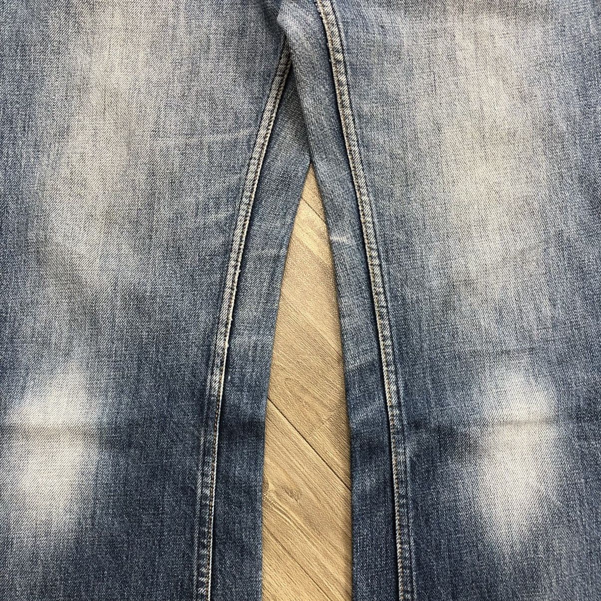 Helmut Lang Vintage Helmut Lang Faded Classic Denim Bootcut Flared Jeans Size US 29 - 5 Thumbnail