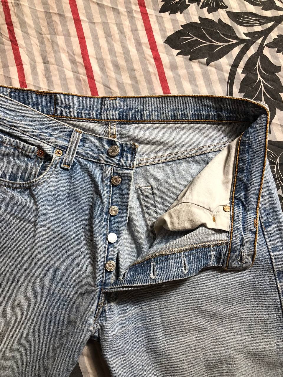 Levi's Vintage 90s Levi’s 501 Boot Cut Made in USA Size US 32 / EU 48 - 10 Thumbnail