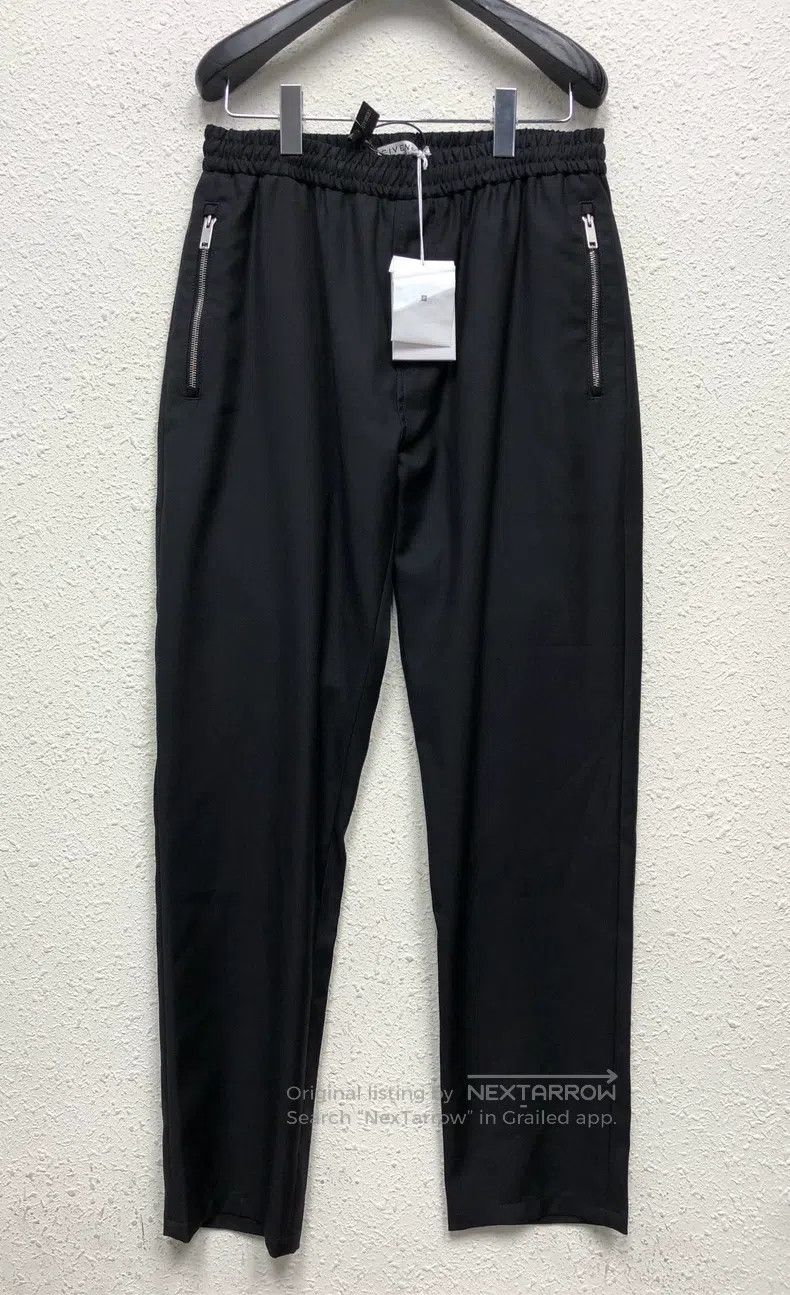 Givenchy Givenchy Nylon Mixed Cotton Zipper Suit Pants Size US 32 / EU 48 - 1 Thumbnail
