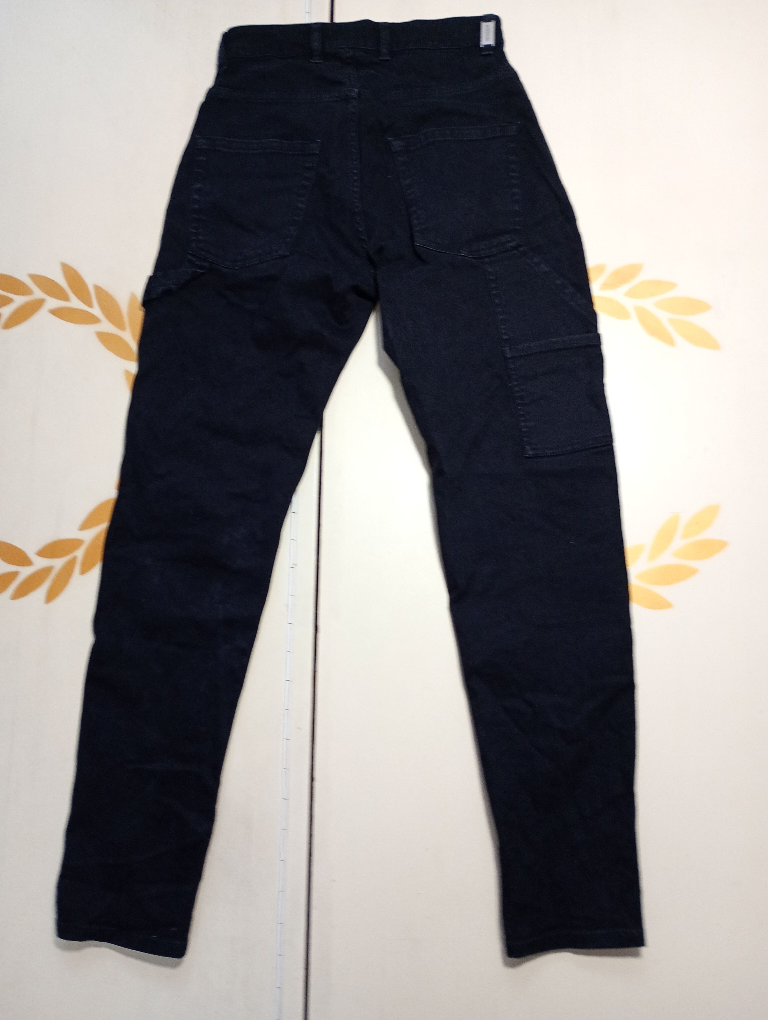 Represent Clo. Represent Clo Carpenter Denim Black Jeans Size US 28 / EU 44 - 13 Thumbnail