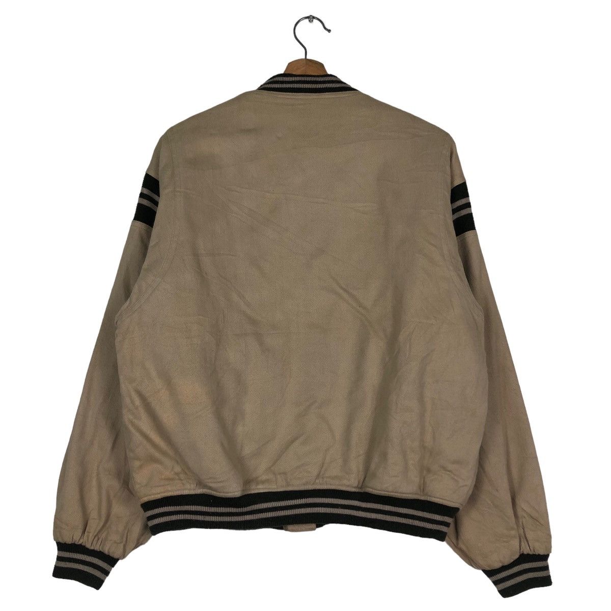Japanese Brand 🔥Vintage Varsity Bomber Jacket Michel Japan Issey Miyake Size US M / EU 48-50 / 2 - 8 Thumbnail