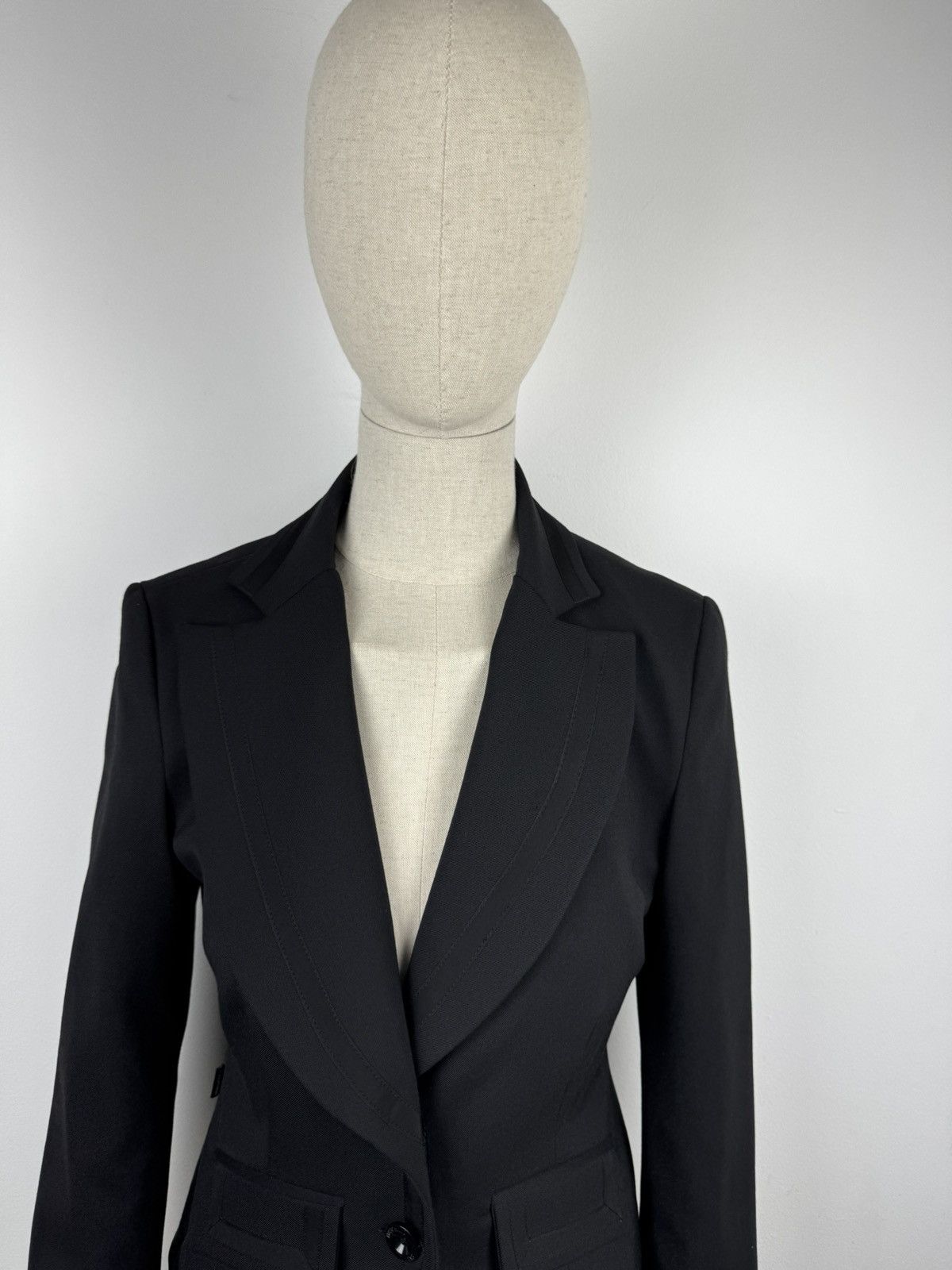 Moschino × Vintage Women’s Moschino Jeans Two Piece Blazer size US 8 Size M / US 6-8 / IT 42-44 - 2 Thumbnail