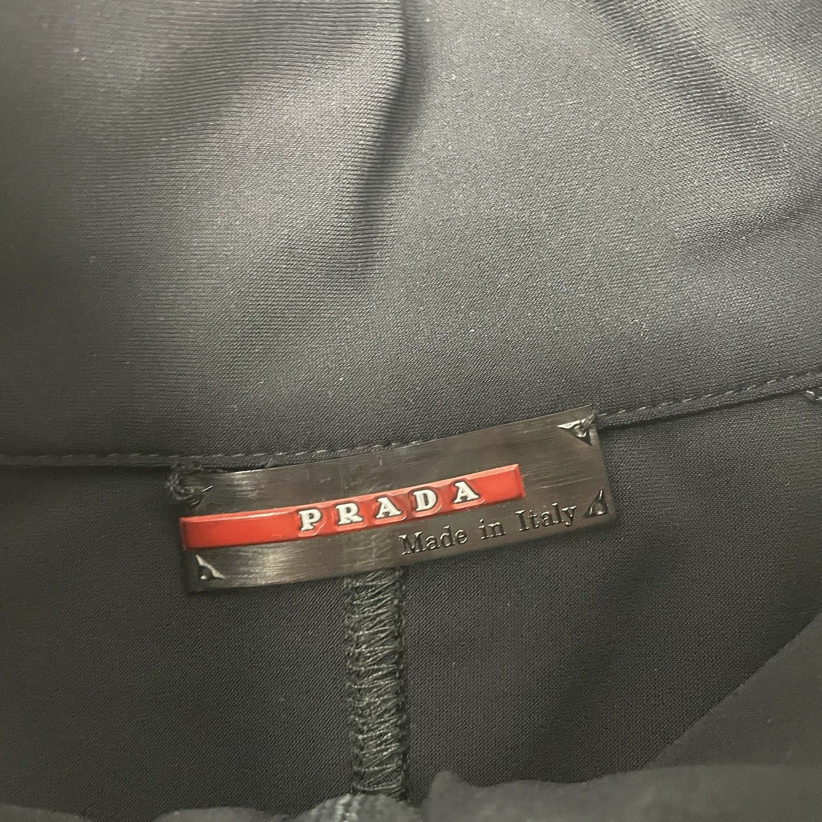 Prada Vintage Prada Sport Track Top Womens S Navy Track Jacket Y2K Size S / US 4 / IT 40 - 4 Thumbnail