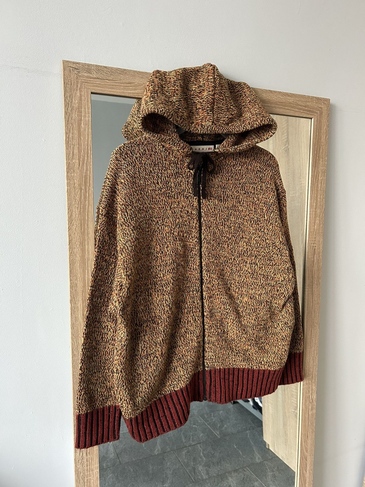 Marni × Uniqlo Knit hoodie Marni Uniqlo brown Size US S / EU 44-46 / 1 - 3 Thumbnail