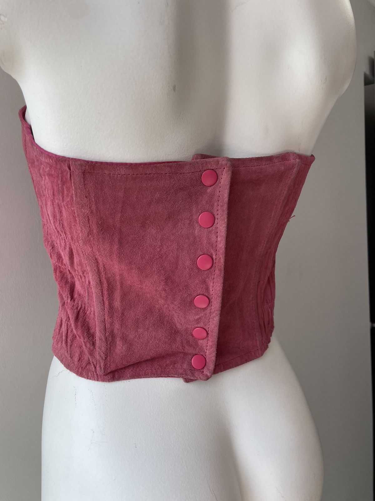 Vintage Vintage leather corset Size M / US 6-8 / IT 42-44 - 11 Thumbnail