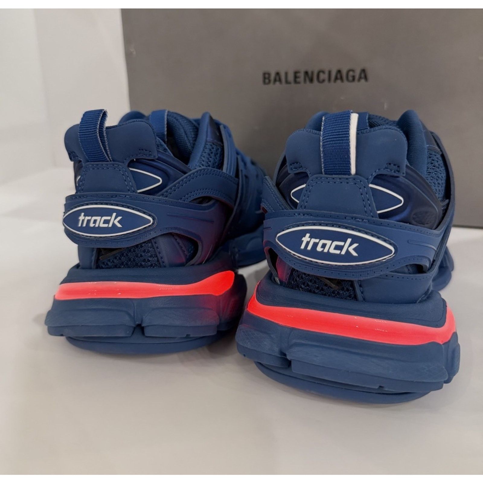 Balenciaga Size 39EU/6US - Balenciaga Track Blue LED Sneakers NEW! Size US 6 / EU 39 - 5 Thumbnail