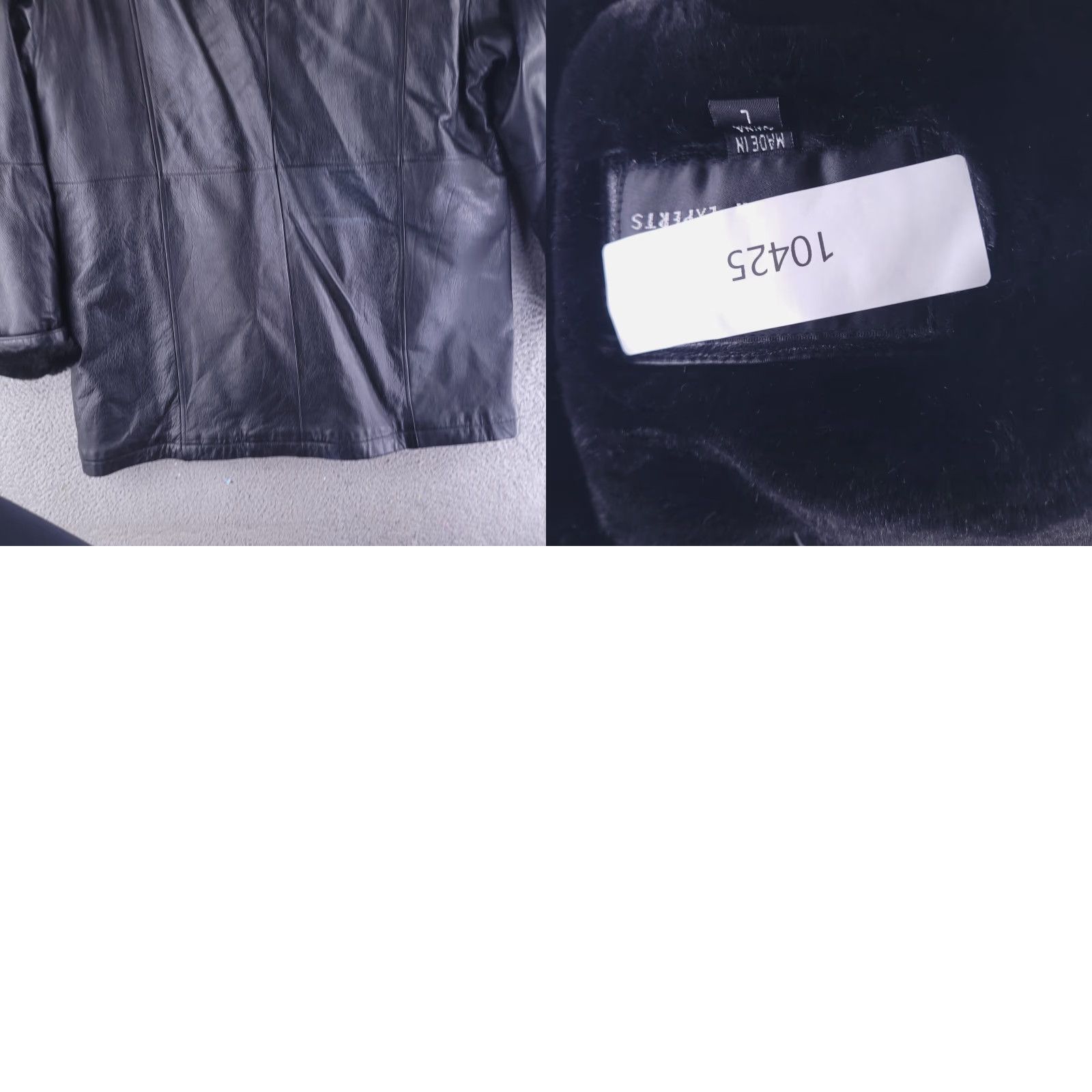 Vintage Wilsons Leather Jacket Mens L Black Faux Fur Warm Overcoat Zip Size US L / EU 52-54 / 3 - 9 Thumbnail
