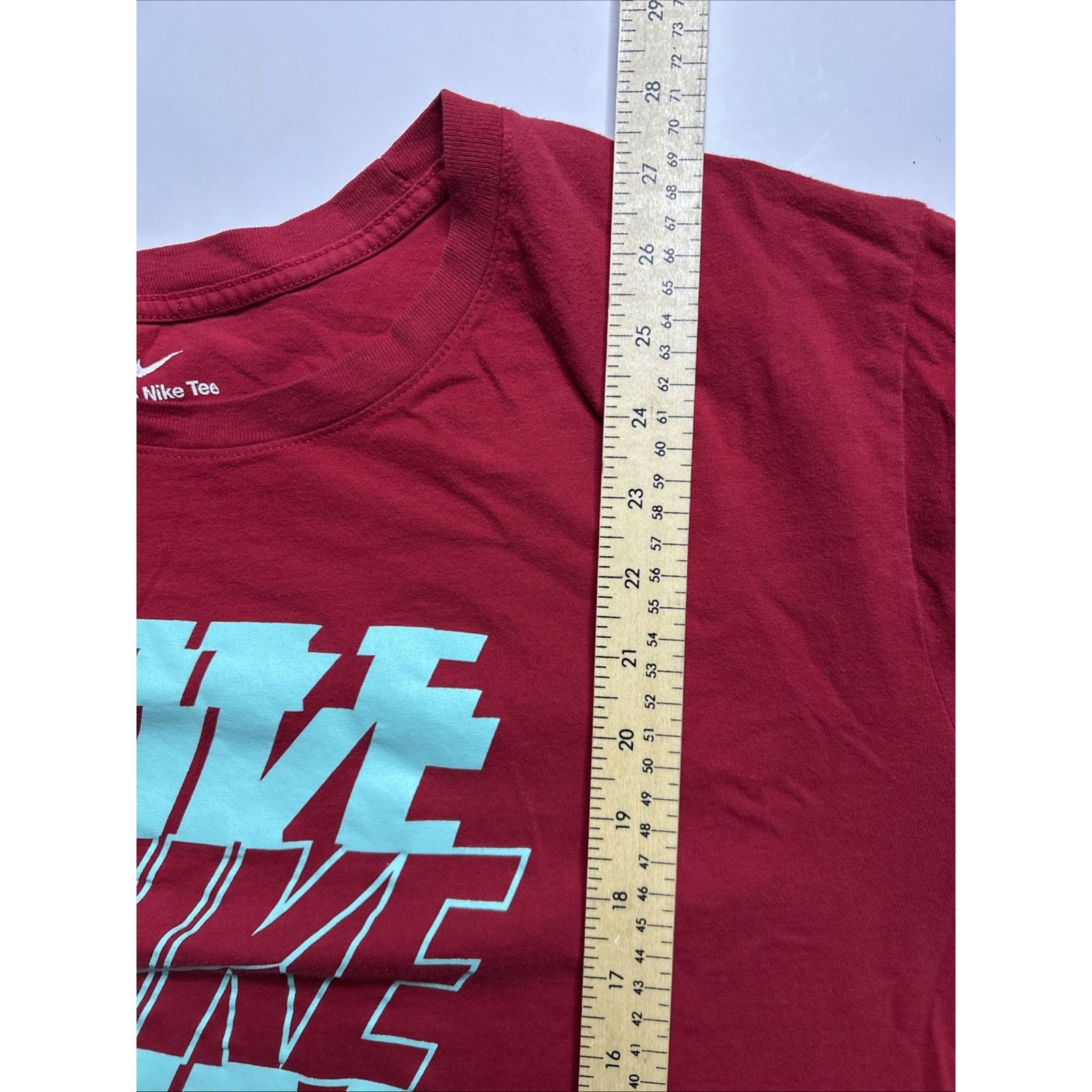 Nike Nike Shirt Mens XL Red Graphic Crew Neck The Nike Tee Size US XL / EU 56 / 4 - 12 Thumbnail
