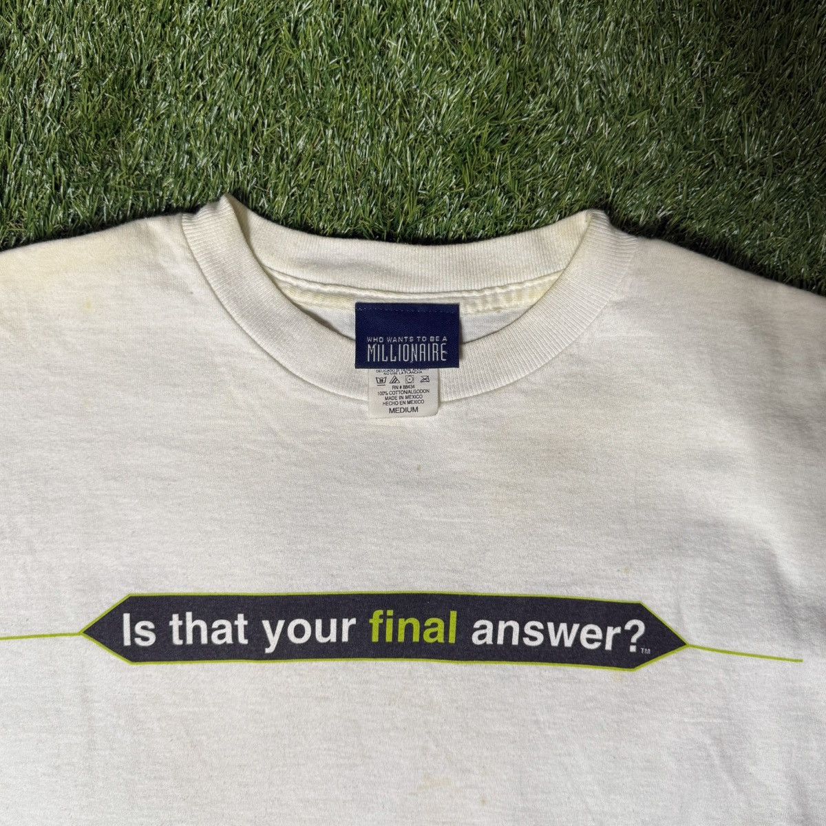 Other Y2K Who Wants To Be A Millionaire Short Sleeve T-Shirt Size US M / EU 48-50 / 2 - 1 Thumbnail