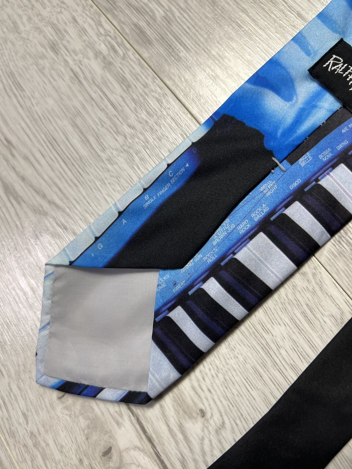 Ralph Marlin × Vintage Rare Vintage Ralph Marlin Keyboard 1994 Tie Made in Usa Size ONE SIZE - 9 Thumbnail