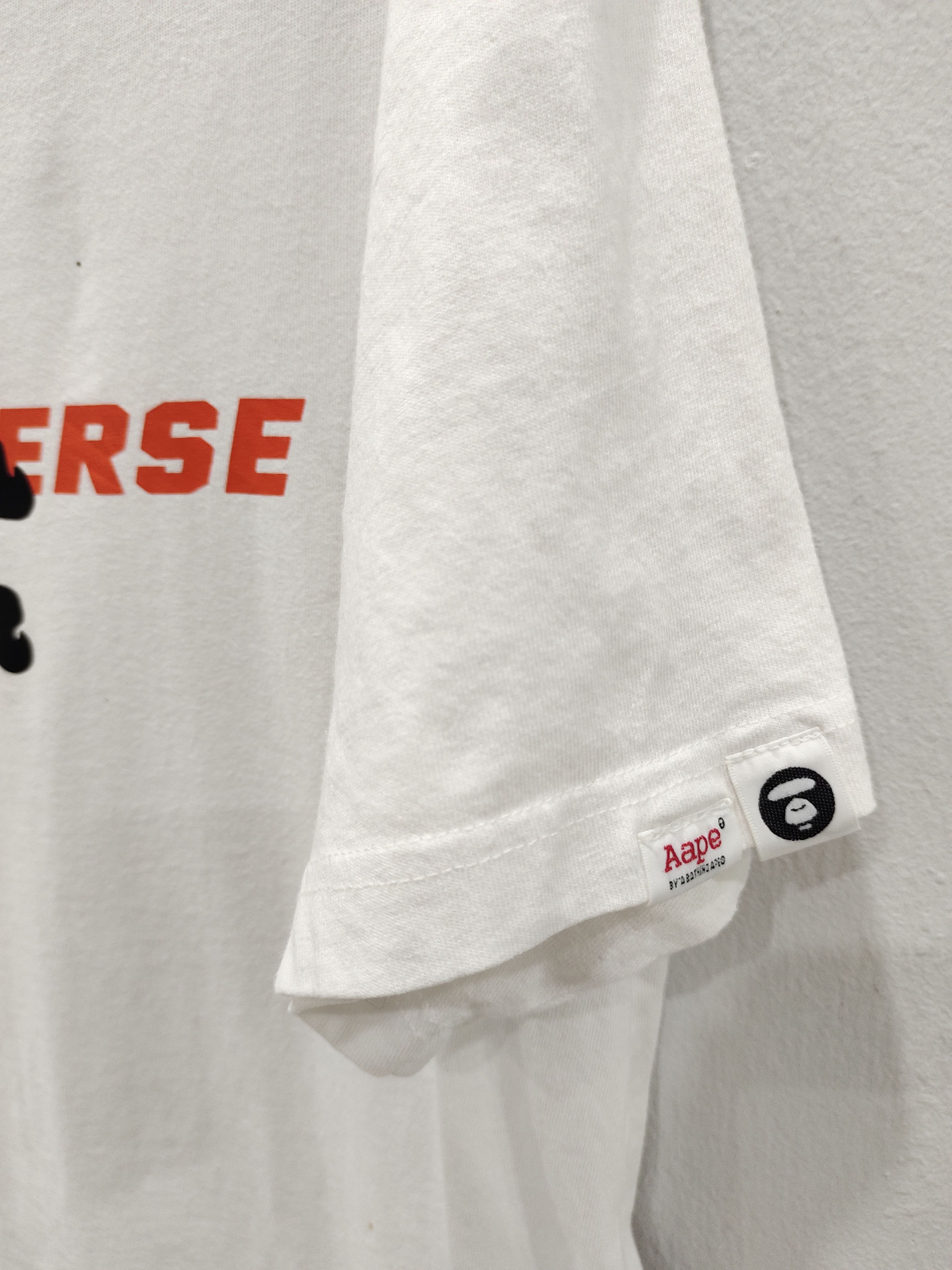 Aape Vintage AAPE BY *A BATHING APE Big Print Tees Size US XXL / EU 58 / 5 - 5 Thumbnail