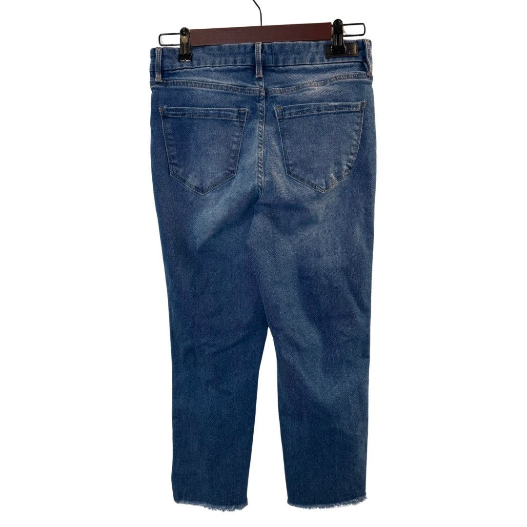 Nicole Miller Nicole Miller Women’s Soho Straight Cropped Jeans Size 4 Size 27" / US 4 / IT 40 - 2 Thumbnail