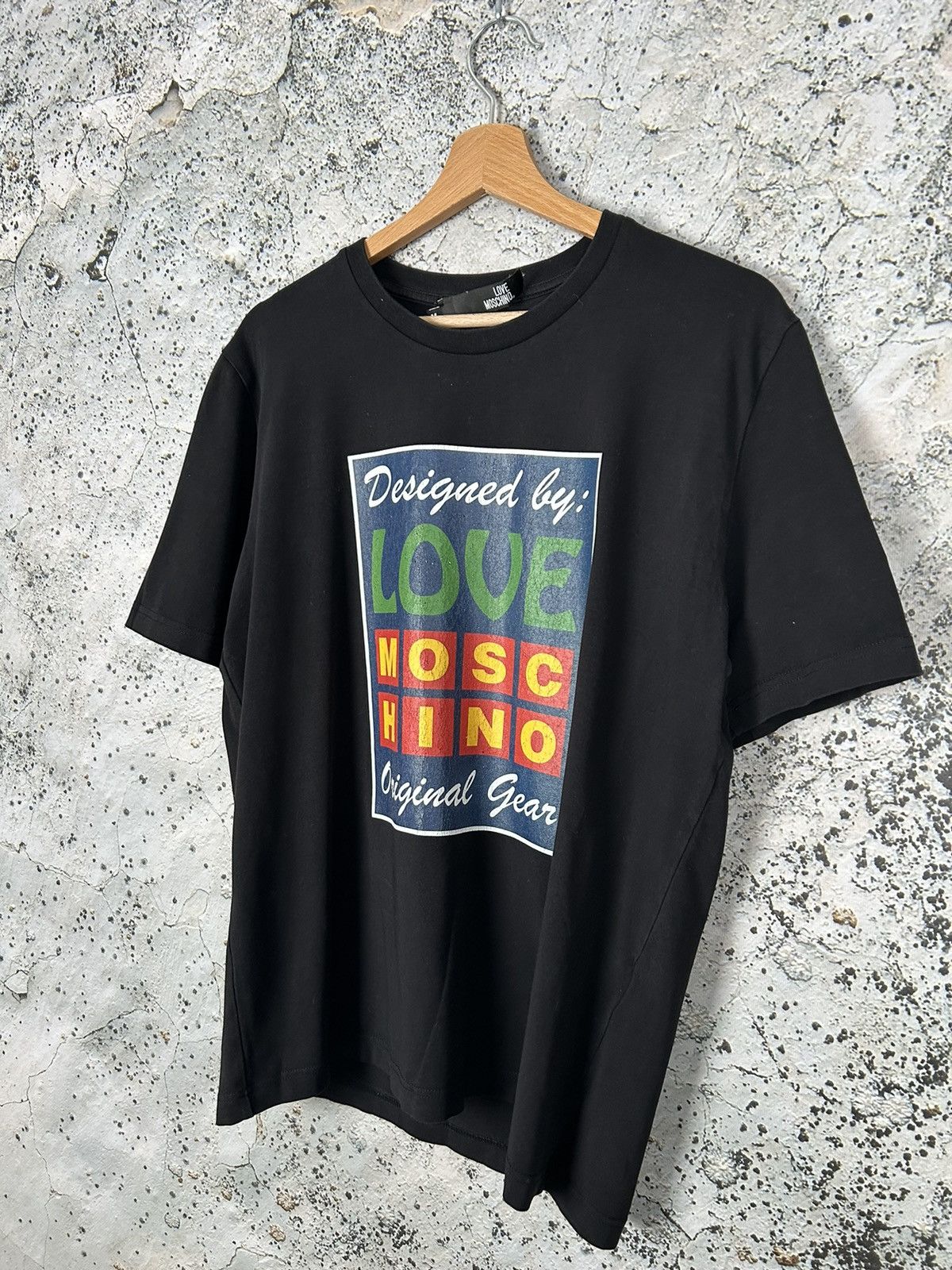 Moschino Vintage Love Moschino Graphic Tee Streetwear Hype Skate Size US M / EU 48-50 / 2 - 2 Thumbnail