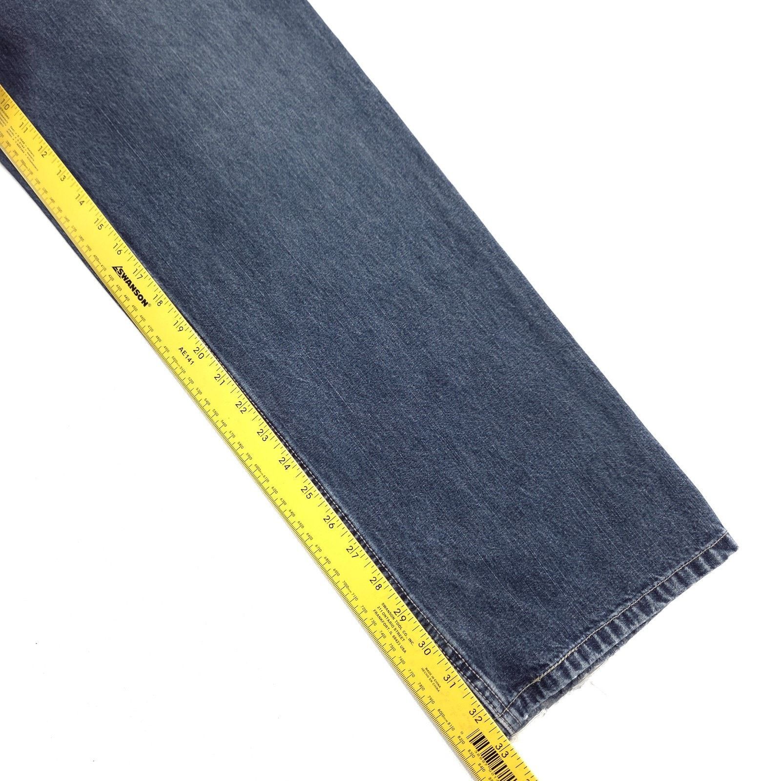 Levi's Levis 505 Jeans Mens 35x33 Vintage Orange Tab Made In USA Size US 35 - 6 Thumbnail