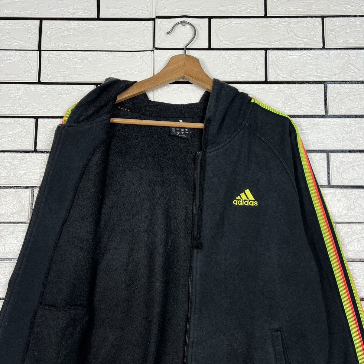 Adidas Y2k Vintage ADIDAS Embroidery Logo Zipper Hoodies #4046-C184 Size US L / EU 52-54 / 3 - 10 Thumbnail
