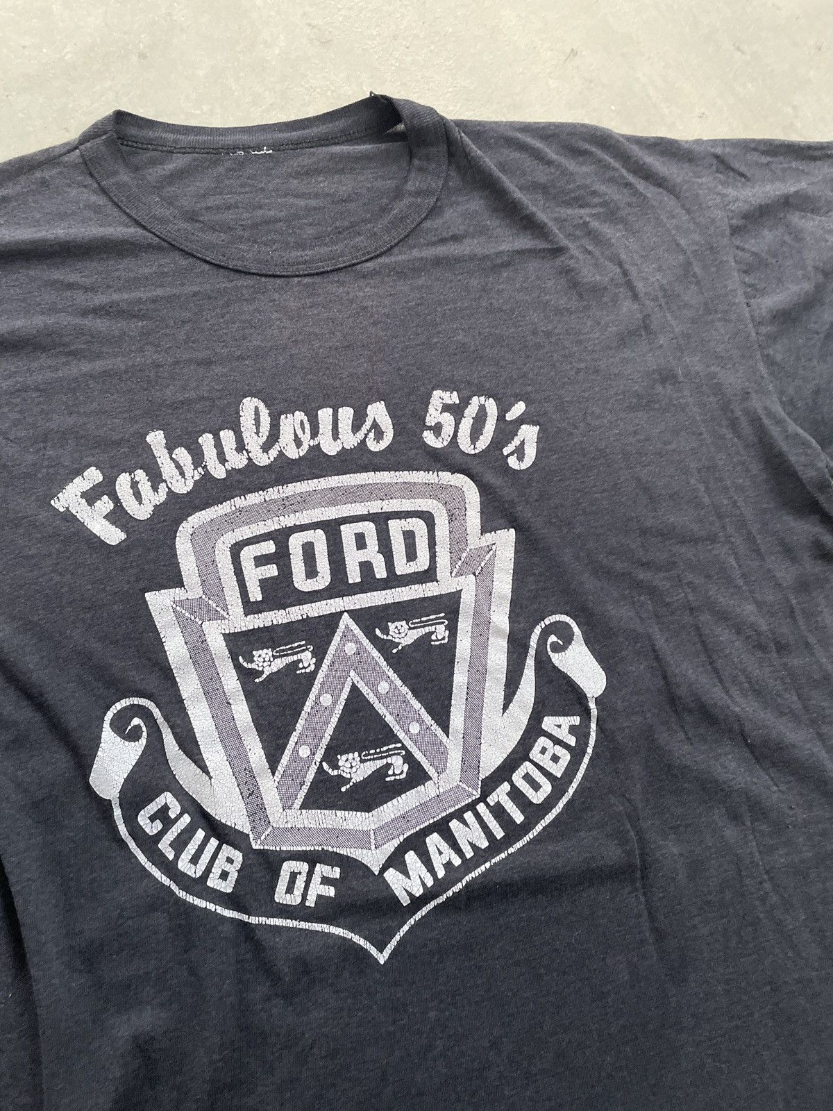 Ford VINTAGE 80S FORD CLUB OF MONITABA RACING TEE Size US XL / EU 56 / 4 - 3 Thumbnail