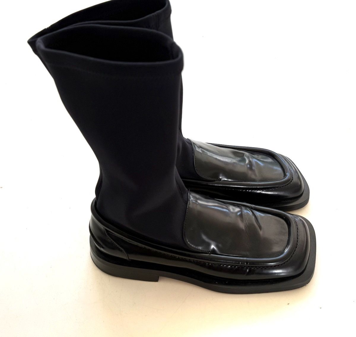 Proenza Schouler Proenza Schouler square loafer stretch boots - brand new! Size US 8 / IT 38 - 4 Thumbnail