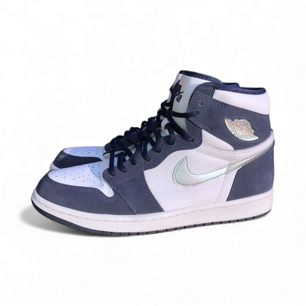 Jordan Brand Nike Air Jordan Retro 1 High COJP Midnight Navy Size 9 Size US 8 / EU 41 - 2 Thumbnail