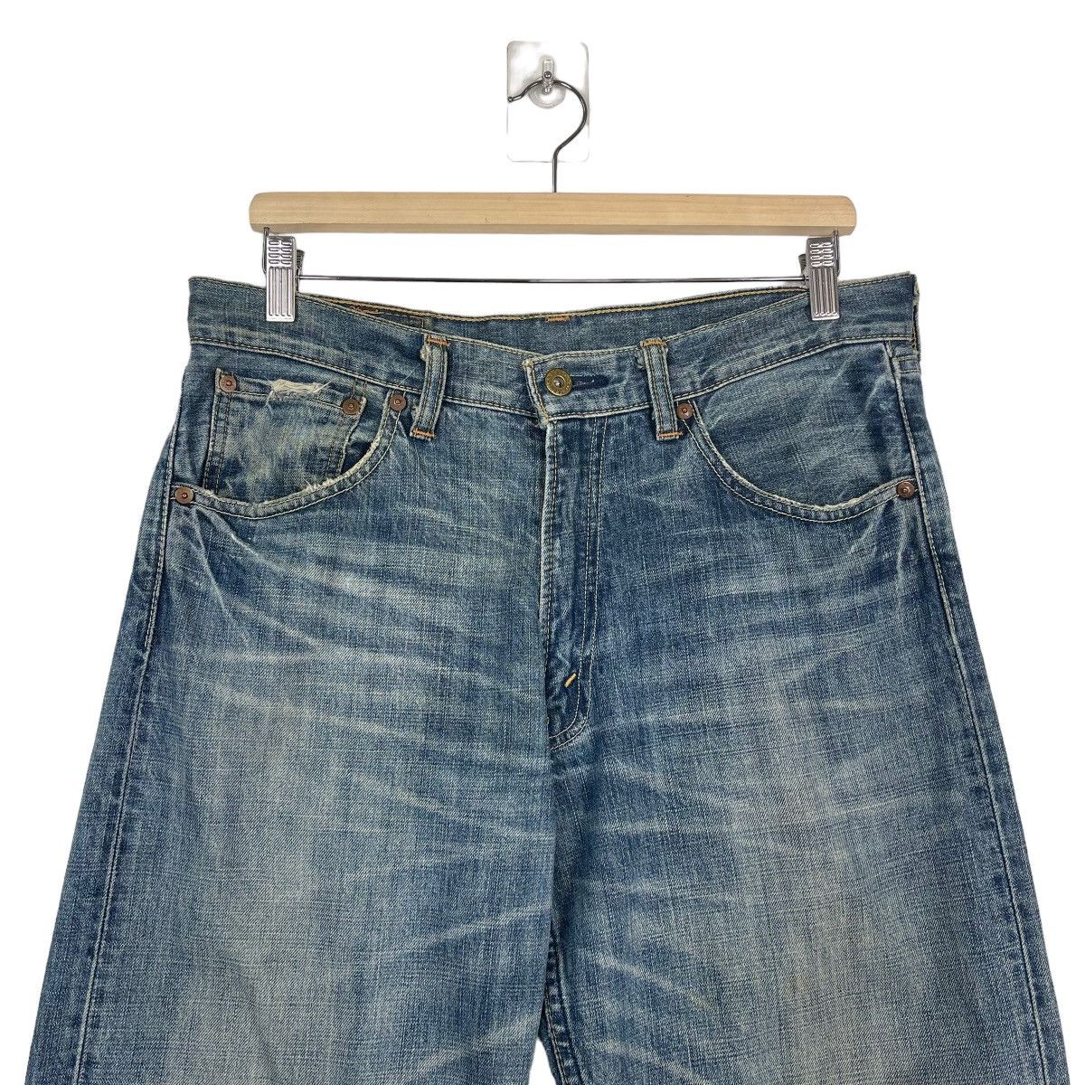Levi's Levis 503 Japan Zipper Fly Flare Jeans Size US 34 / EU 50 - 3 Thumbnail