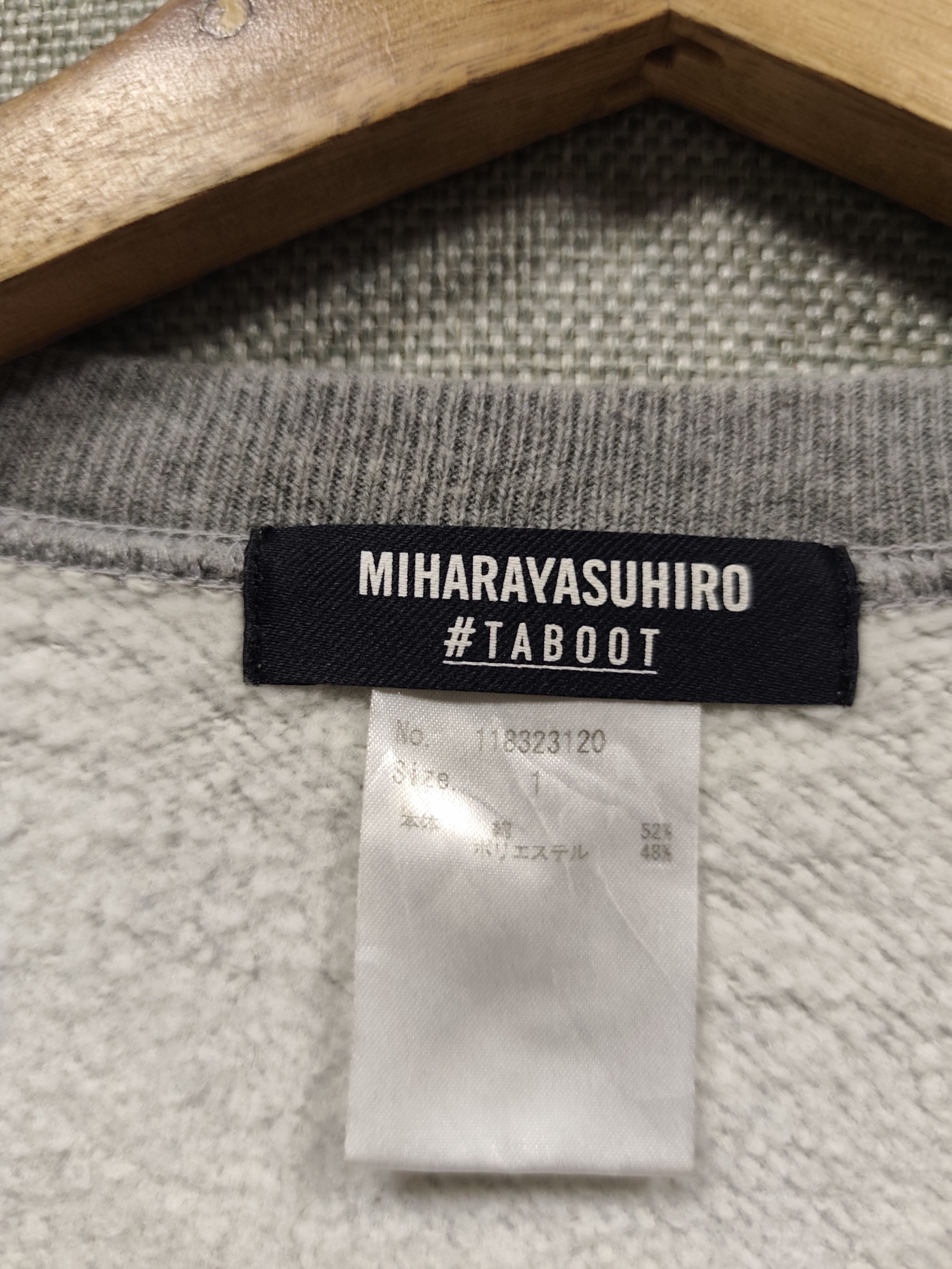 Maison MIHARA YASUHIRO Sweatshirt miharayasuhiro taboot Size US S / EU 44-46 / 1 - 4 Thumbnail