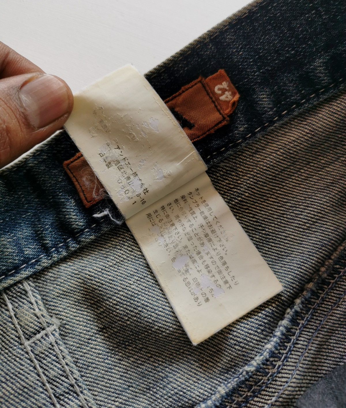 And A And A Japan Showed Zipper Mud Wash Skinny Jeans Punk Size US 32 / EU 48 - 10 Thumbnail
