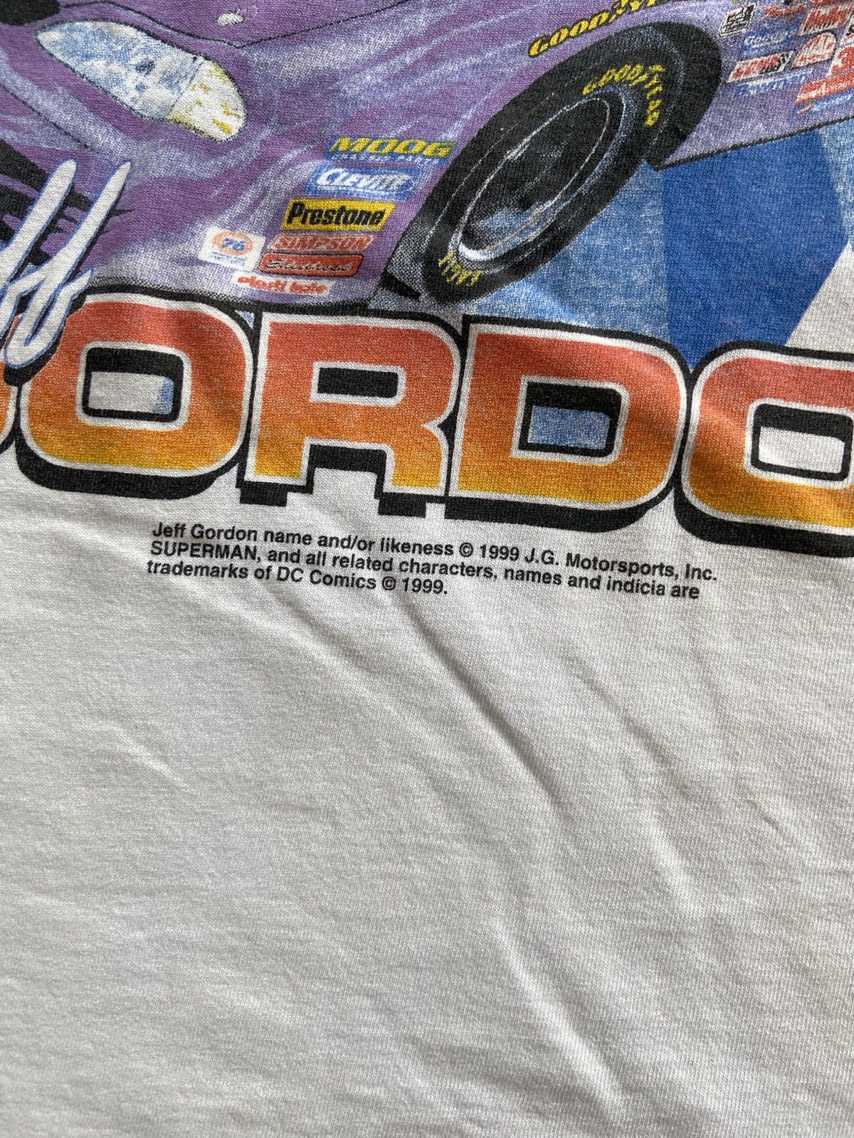 NASCAR Jeff Gordon Nascar Team Vintage Tshirt Size US XL / EU 56 / 4 - 6 Thumbnail