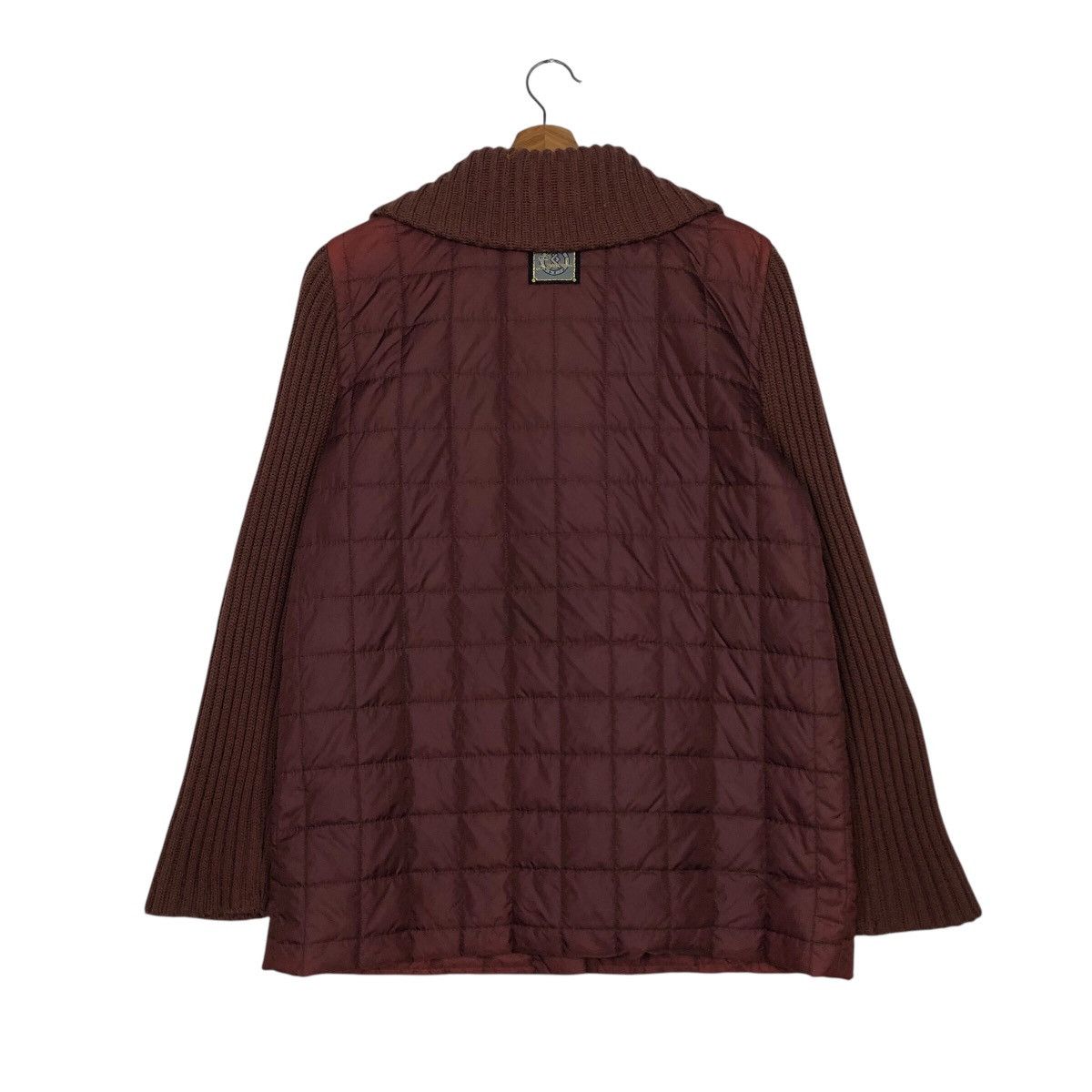 Japanese Brand × Lancel × Vintage 📌Vintage Button Jacket Lancel Quilted Design Issey Miyake Size M / US 6-8 / IT 42-44 - 9 Thumbnail