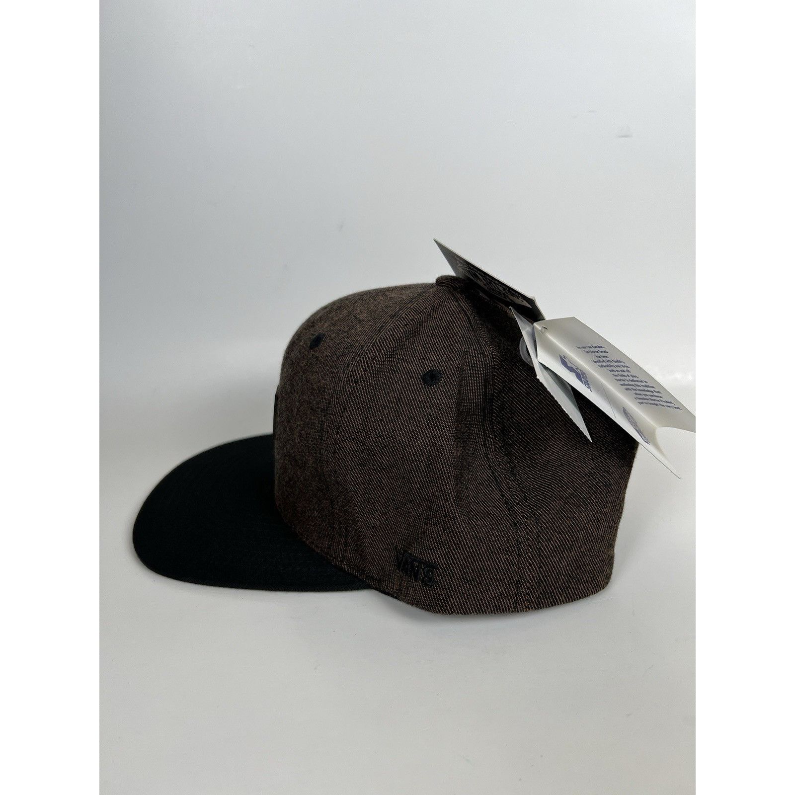 Vans Vans Starter Snapback Hat Cap Brown Black Retro Patch Size ONE SIZE - 3 Thumbnail