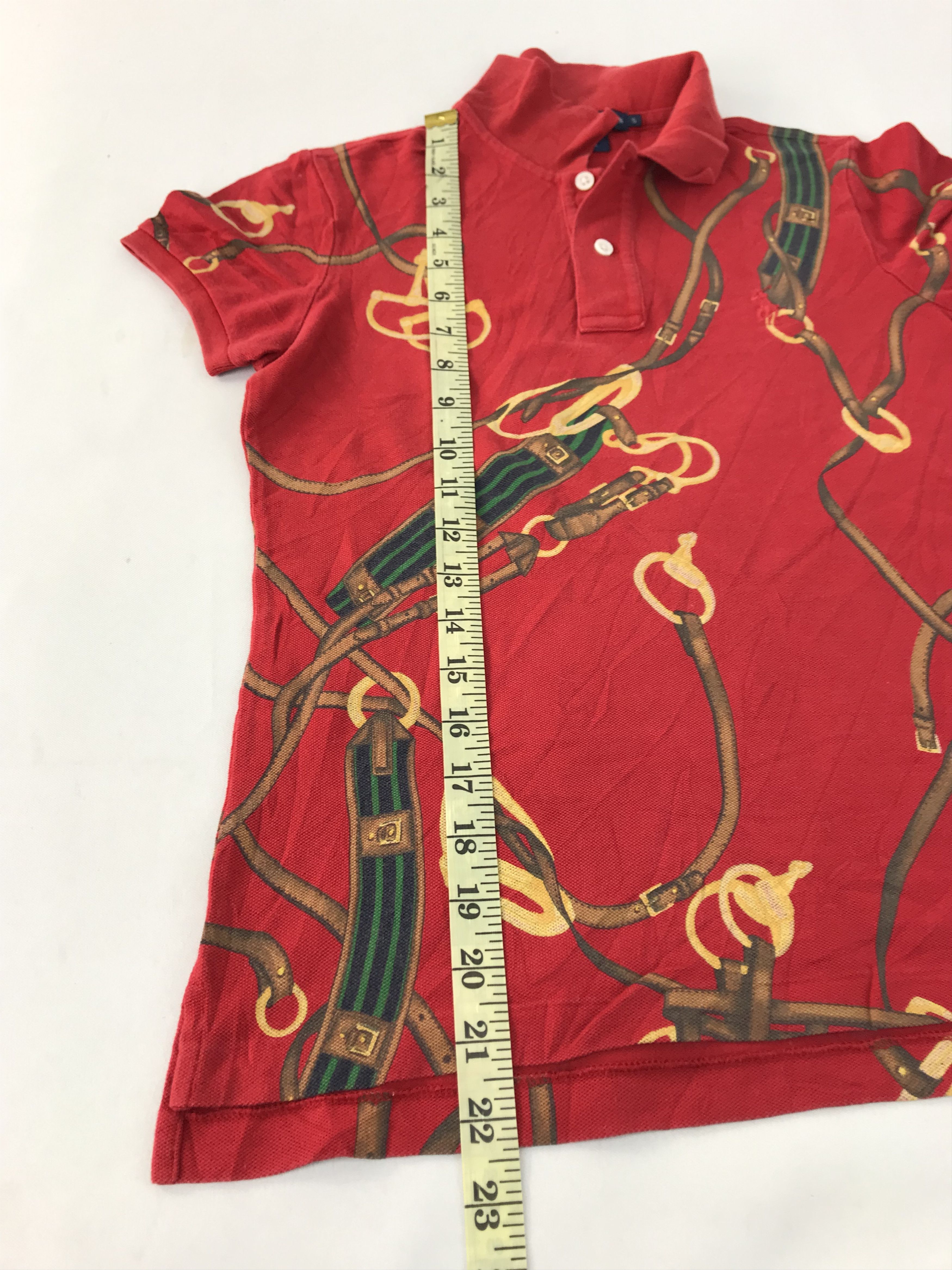 Other Polo By Ralph Lauren Baroque Rope Design Pony Polo Tee Size S / US 4 / IT 40 - 10 Thumbnail