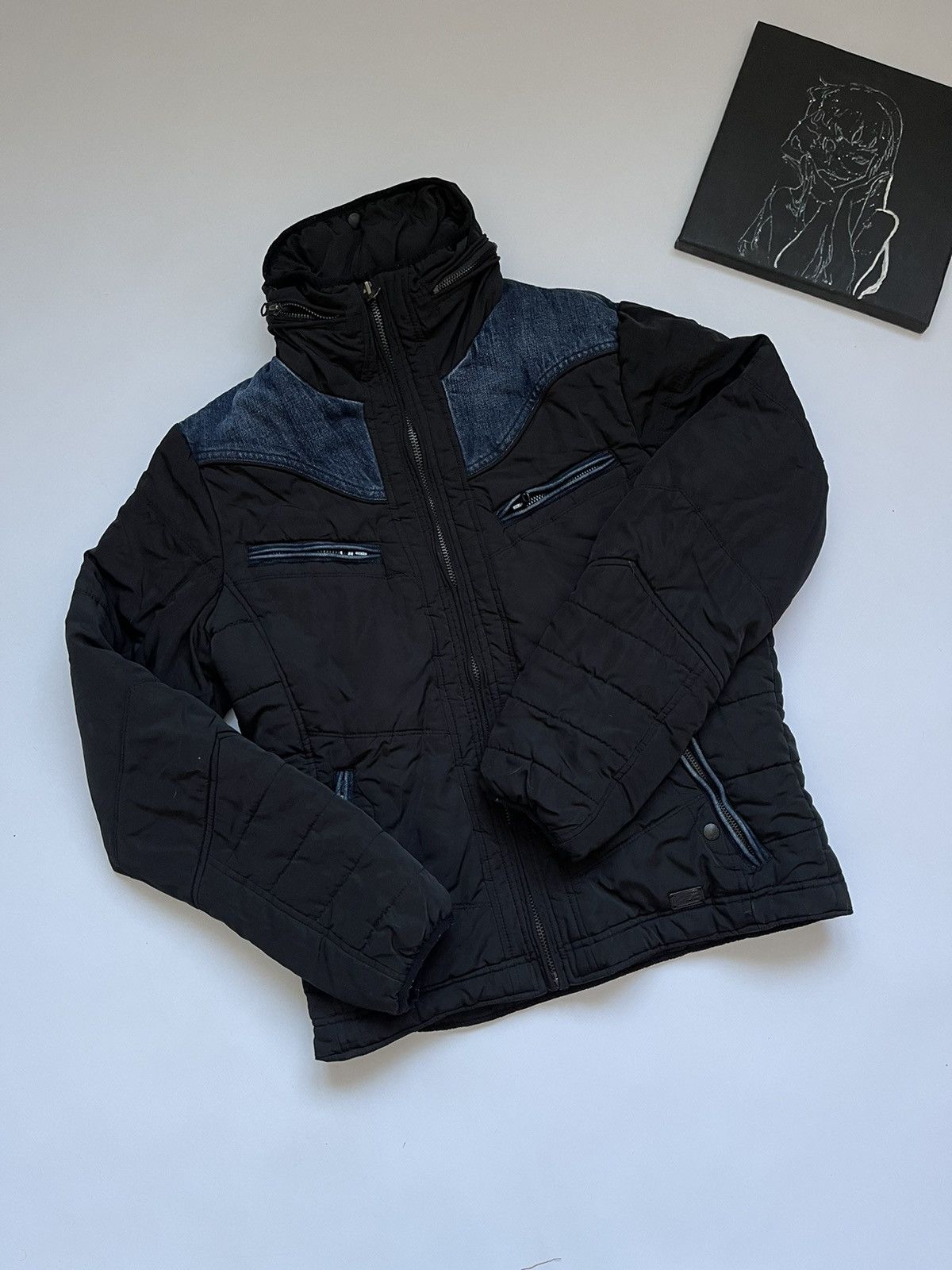 Vintage Diesel Puffer Jacket 90’s