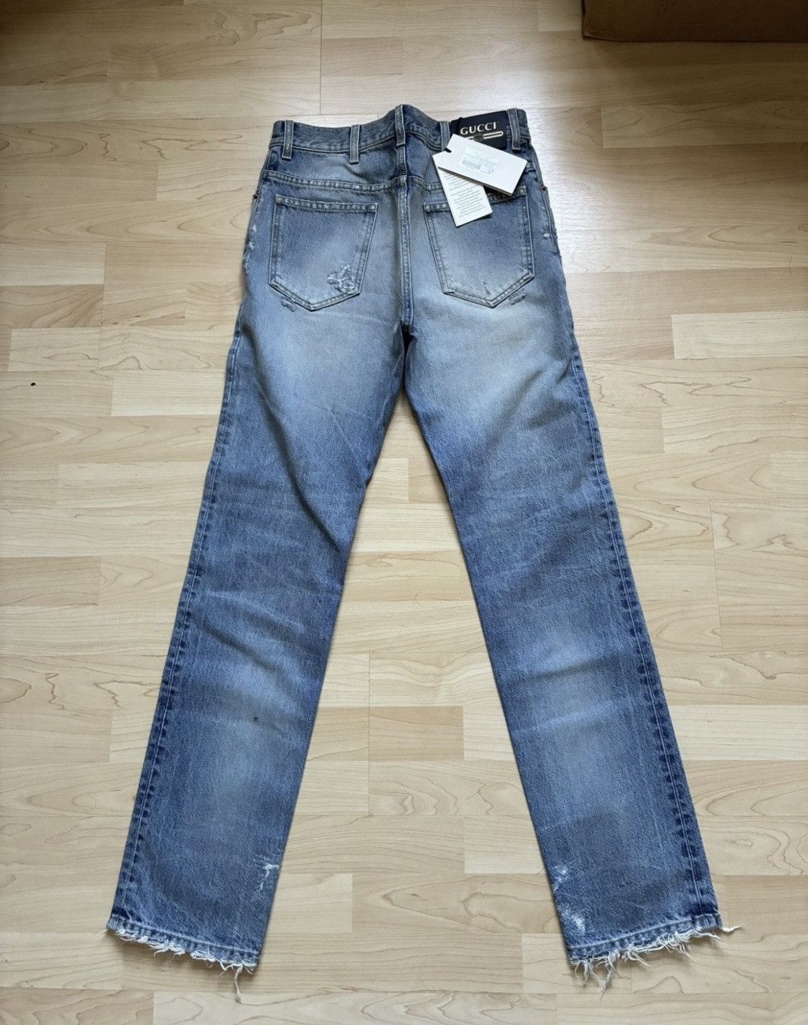 Gucci Gucci Distressed Slim Fit Jeans Size US 30 / EU 46 - 2 Thumbnail
