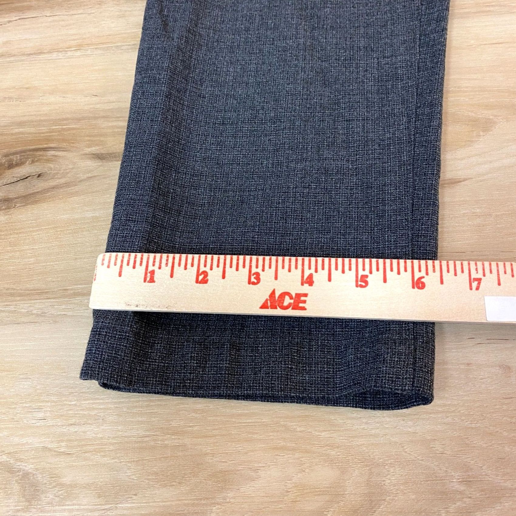 Zara Zara Dress Pants Gray 38 Slim Flat Front Pockets Stretch Office Workwear Mens Pants Career Casual Business Modern Fit Size US 38 / EU 54 - 7 Thumbnail
