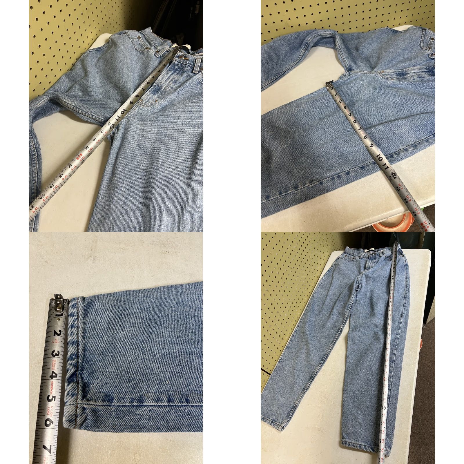 Gap VINTAGE Gap Jeans Womens 10 Regular Reverse Fit Mom Light Wash Denim 90s Size 32" / US 10 / IT 46 - 8 Thumbnail