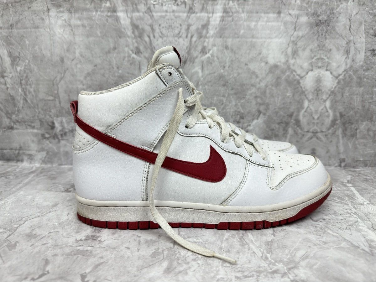 Nike Dunk High White Gym Red (2017)