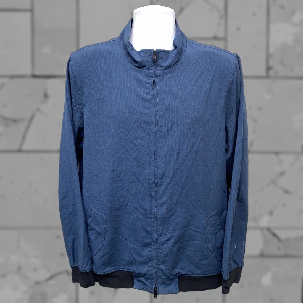 TravisMathew Travis Mathew Mens Jacket Full Zip Size L Blue Polyester Blend Regular Solid Coat? Size US L / EU 52-54 / 3 - 1 Thumbnail